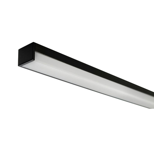 LED Alu Eck Small schwarz