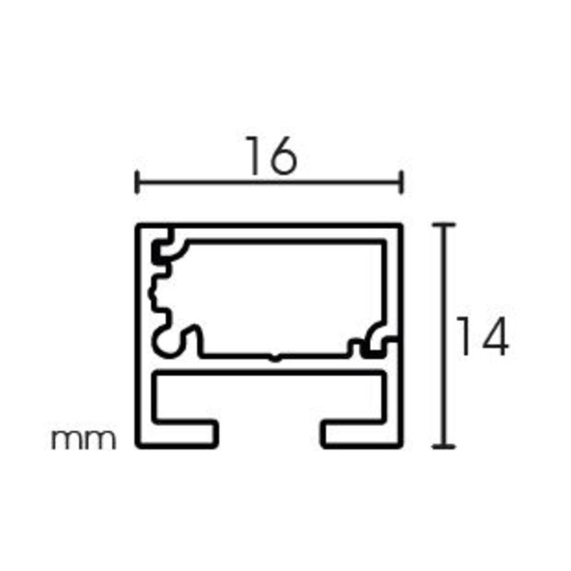 LED Unterbauleuchte ALU ECK SMALL (1200 mm)