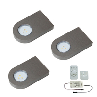 3er Set LED Leuchte GLASPOINT EMOTION