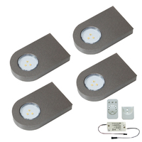 4er Set LED Leuchte GLASPOINT EMOTION