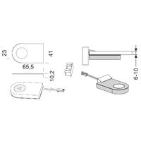 LED Einzelleuchte GLASPOINT EMOTION VC (Edel.-Opt)